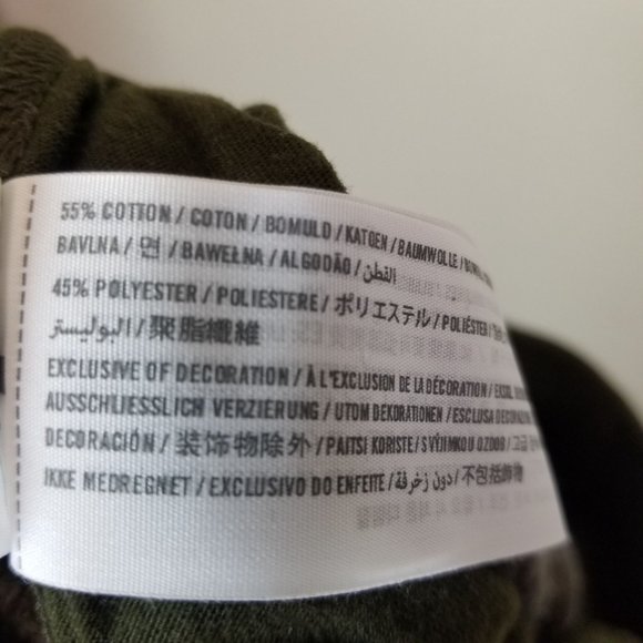 Abercrombie & Fitch Mens XS Green Camo Drawstring - Picture 5 of 8